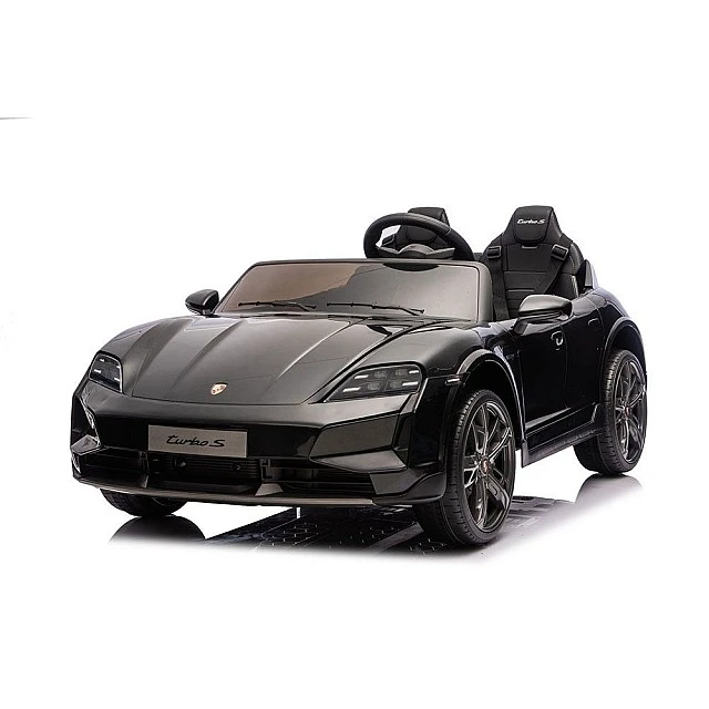 PINGHU Кола Акумулаторна PORSCHE TAYCAN 12V Черна BDM-0988-K