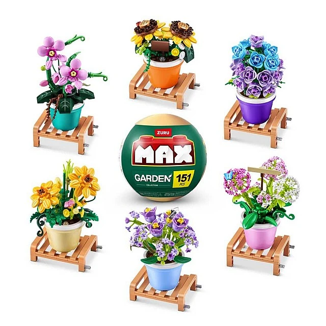 MAX Конструктор Цвете в саксия Garden