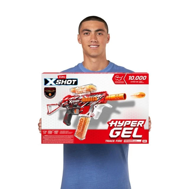 X Shot HYPER GEL Бластер с гел топчета Trace Fire