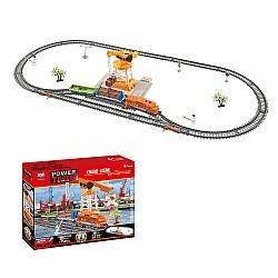 POWER TRAIN Freight train with crane 300 cm