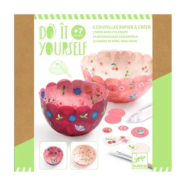 DIY Paper Bowl Kit