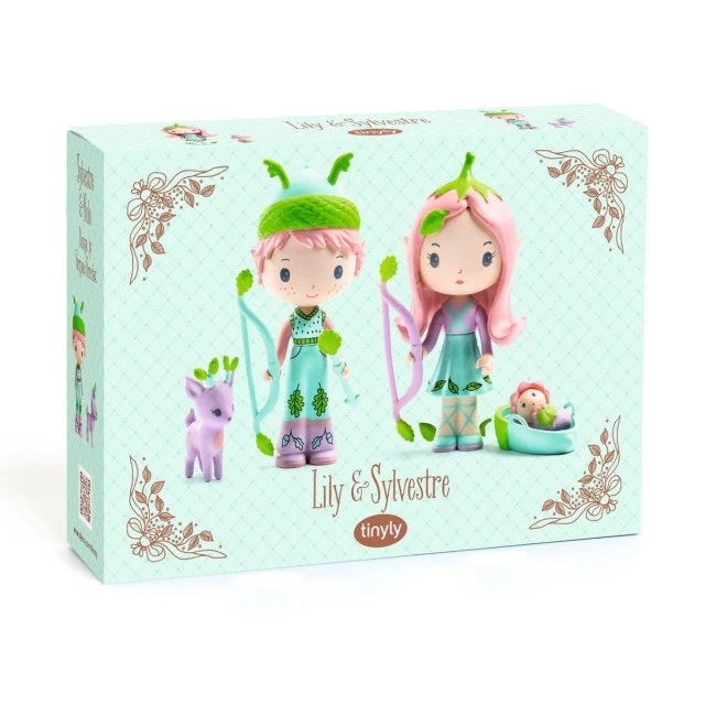 Lily and Sylvester figurine