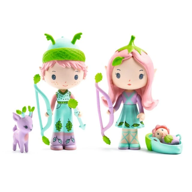 Lily and Sylvester figurine