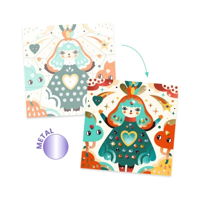 Make beautiful paintings with foil harmony