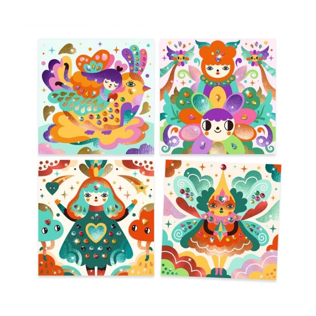 Make beautiful paintings with foil harmony