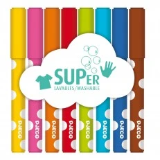 Brush-type markers for the little ones