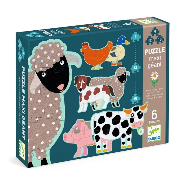 Honoré and friends giant puzzle