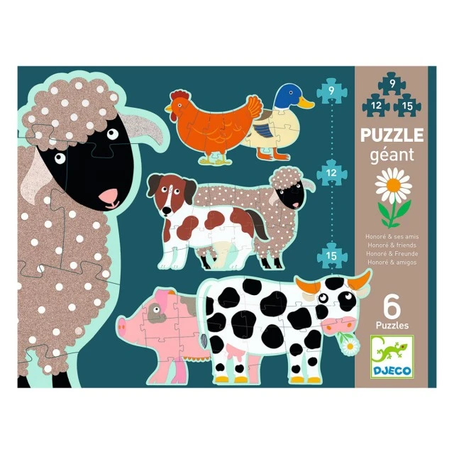 Honoré and friends giant puzzle