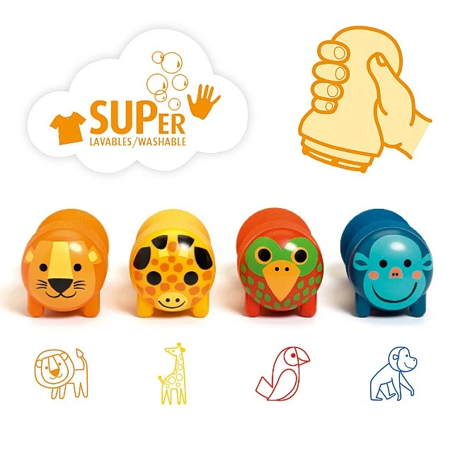 Stamps for the littlest safaris