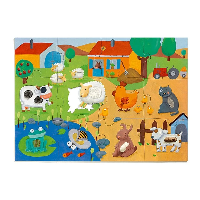 Giant farm puzzle
