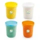A set of plasticine glittering colors