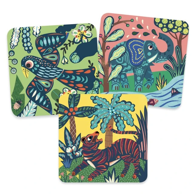 Scratch cards large animals