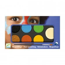 Children's face makeup - Natural colors