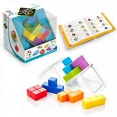 A puzzle game arranged a cube