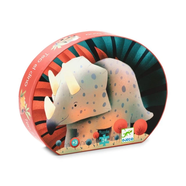 Theo the dinosaur puzzle
