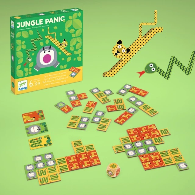 A game of observation and speed panic in the jungle