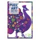 Art peacock puzzle