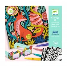 3D fantasy forest painting set