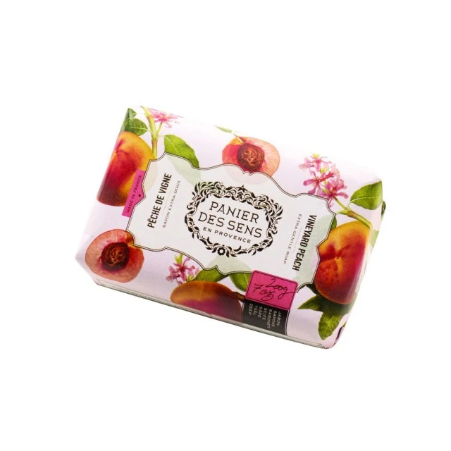 Peach solid soap 200g.