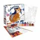 Coloring by numbers kittens