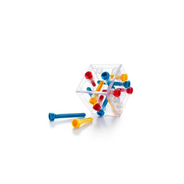 Puzzle game intersecting bolts