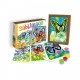 Color with colored sand butterflies