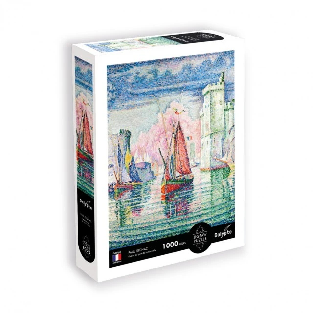 The Port of Rochelle puzzle by Paul Signac