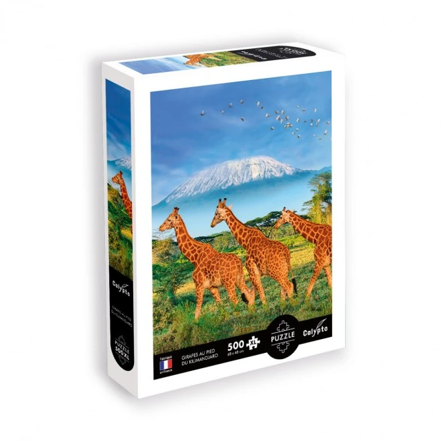 Giraffe puzzle XL size