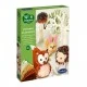 Make 3D forest animals with yarn