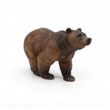 Brown bear figurine