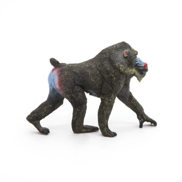 Mandrill monkey figurine