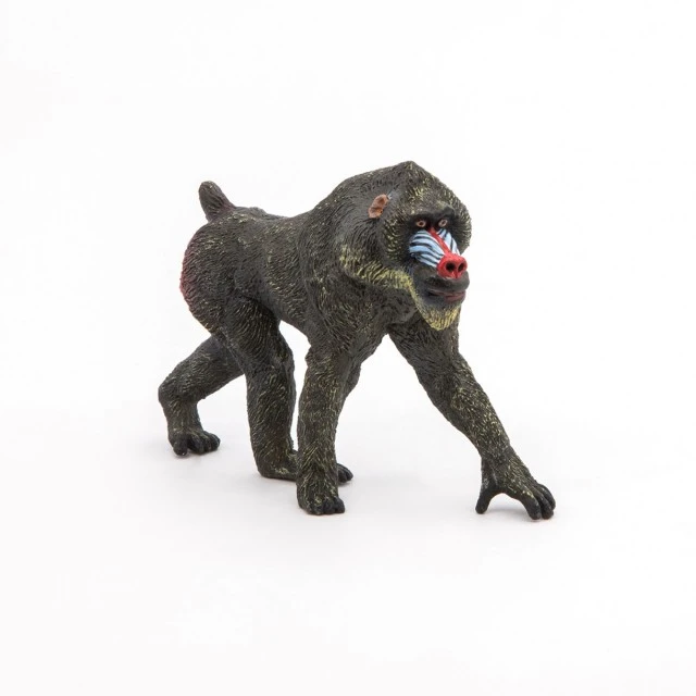 Mandrill monkey figurine