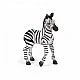 Фигурка малка зебра