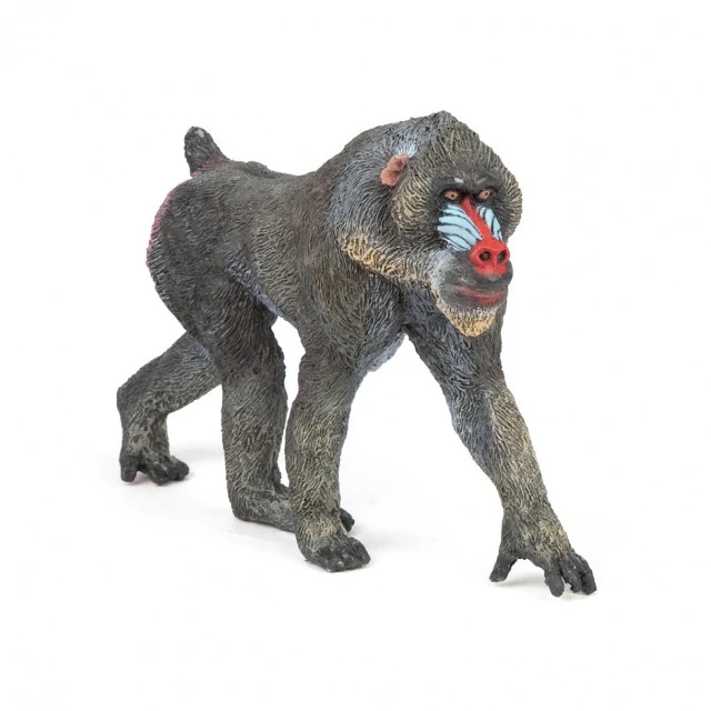 Mandrill monkey figurine