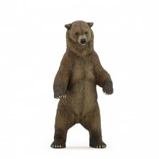 Grizzly bear figurine