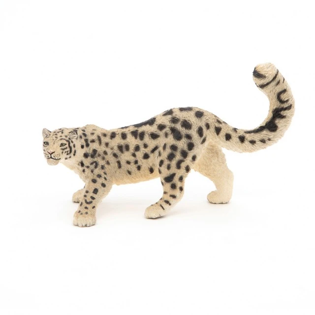 Snow leopard figurine