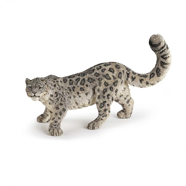 Snow leopard figurine