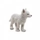 Small polar wolf figurine