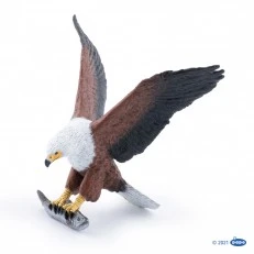 African fish eagle figurine