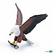 African fish eagle figurine