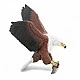 African fish eagle figurine
