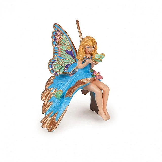Collectible and Play Figure - Blue Elf