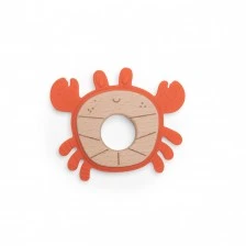 Crab chew rubber toy
