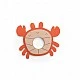 Crab chew rubber toy