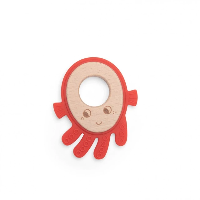 Octopus rubber chew toy
