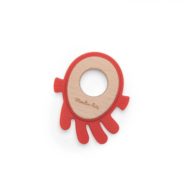 Octopus rubber chew toy