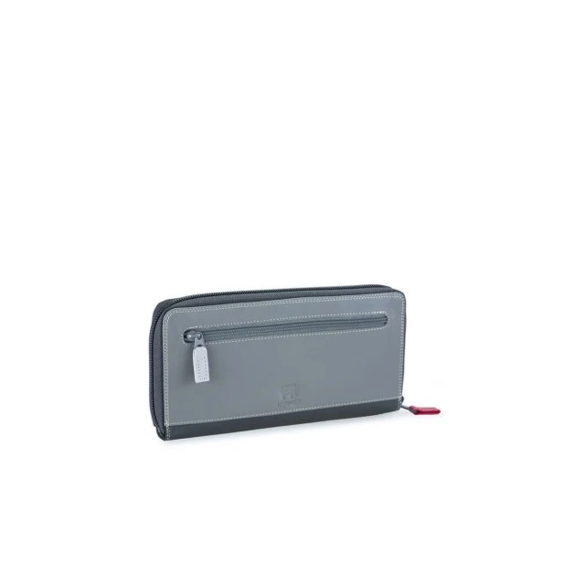 Large Zip Around Wallet Storm Color