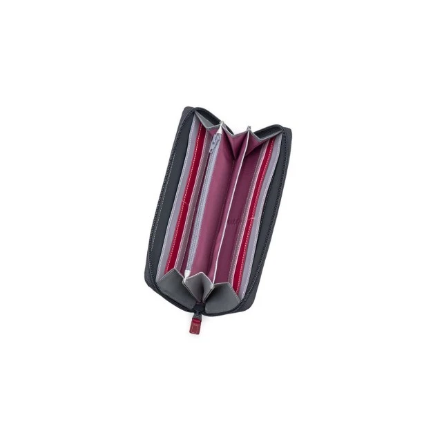 Large Zip Around Wallet Storm Color
