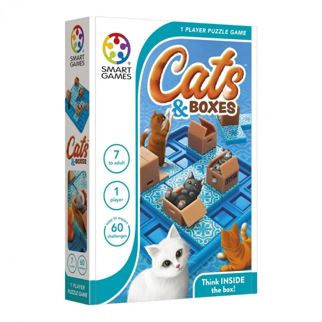 Логическа игра котки и кутии