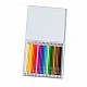 Set of watercolor pencils for coloring 24 colors